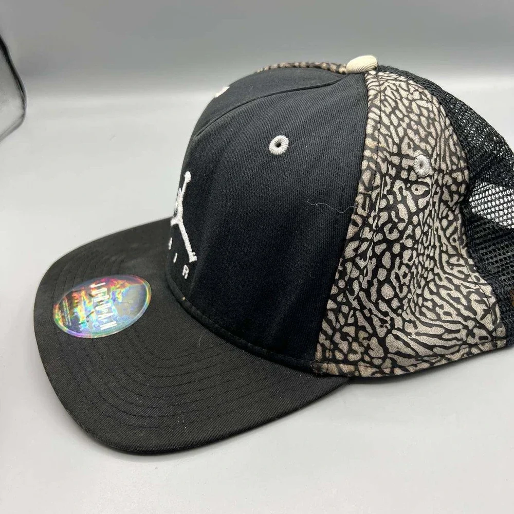 Air‎ Jordan Trucker Hat Men Cement Elephant Embroidered Jumpman Snap Back Cap